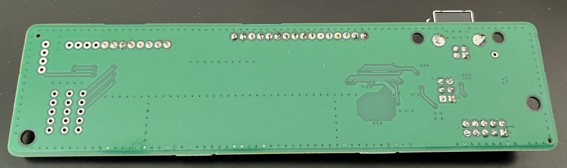 Back of the controller